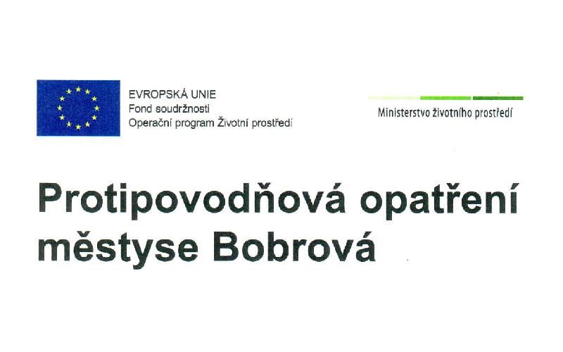 Aktuality - PROTIPOVODŇOVÁ OPATŘENÍ MĚSTYSE BOBROVÁ.