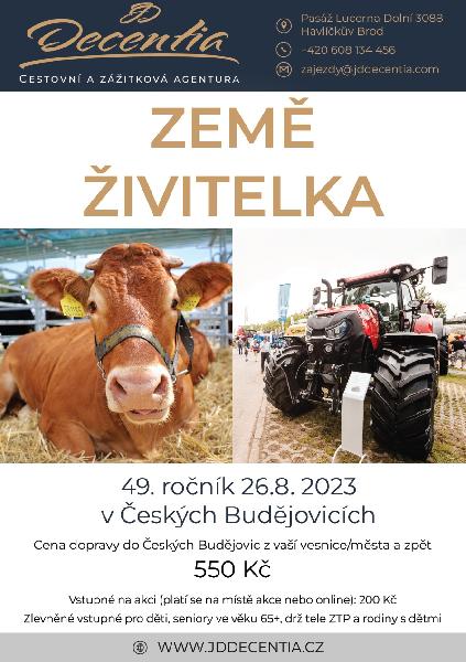 49. ročník výstavy „Země živitelka“ v Českých Budějovicích