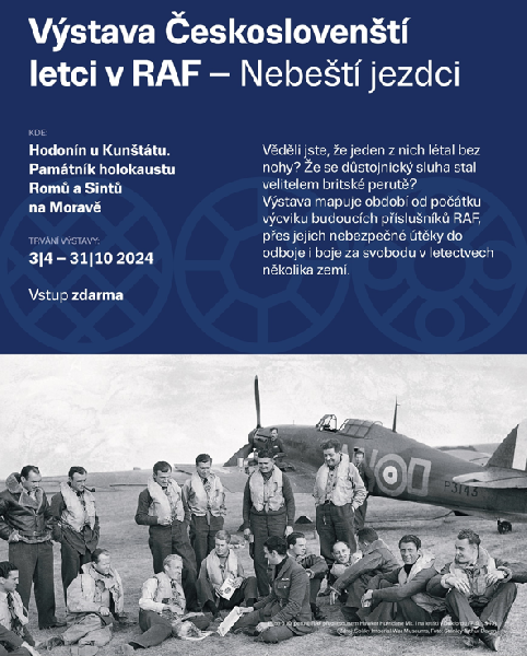 výstava „Českoslovenští letci v RAF – Nebeští jezdci“ 